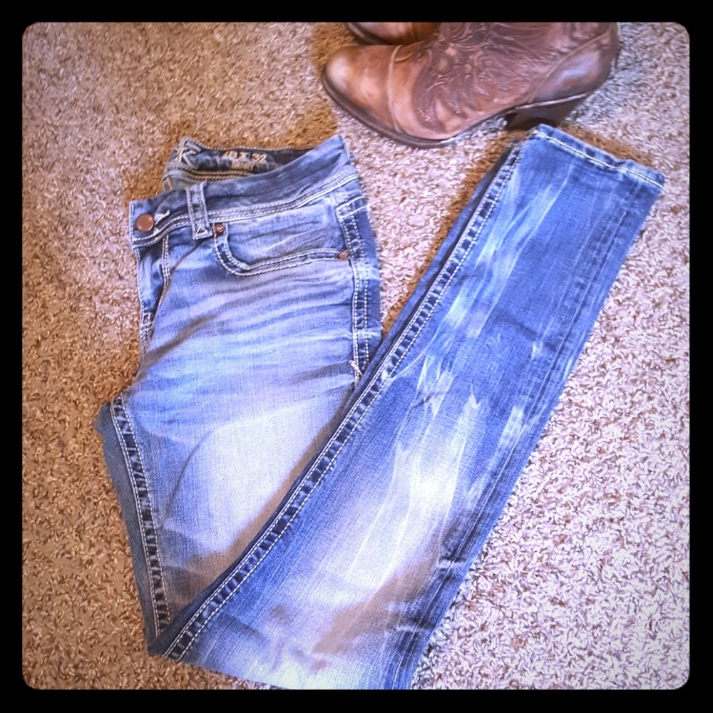 Buckle Black Skinny Jeans Fit NO.53 28/32